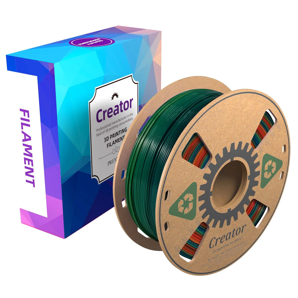 1.75mm Multicolor PLA 3D Printer Filament, 1KG/2.2lbs X131