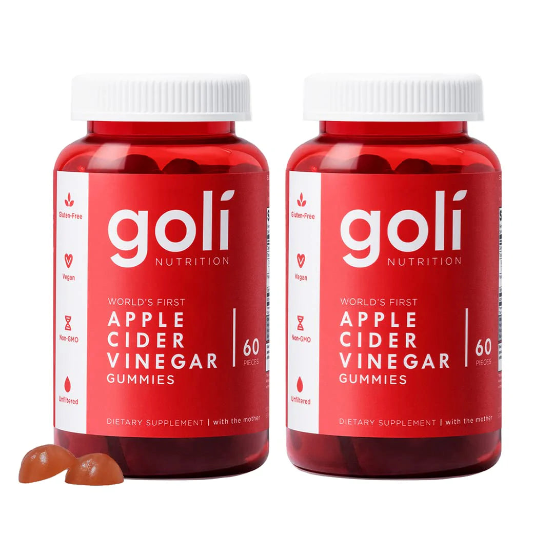 Apple Cider Vinegar Gummy Vitamins 2 Pack of 60 Count I679