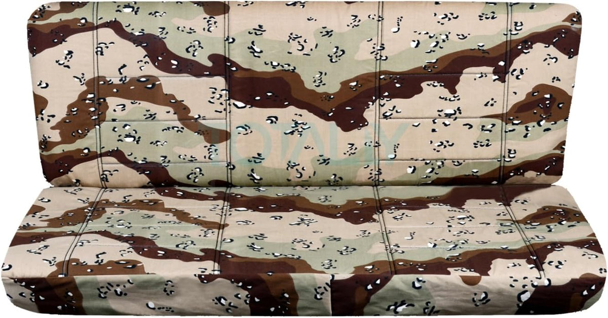 Camo Truck Seat Covers for 1997-2003 Ford F-150 Super Cab Rear 40/60 Split Bench U88884