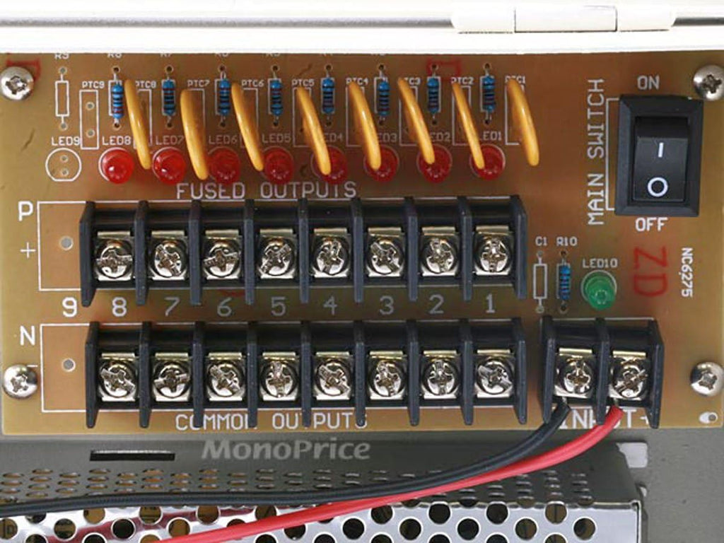 16 Channel CCTV Camera Power Supply 12VDC 10Amps B6851