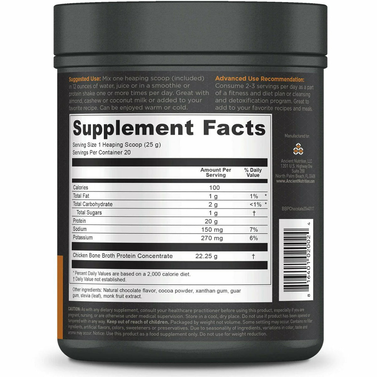 Bone Broth Protein 20 Servings I186