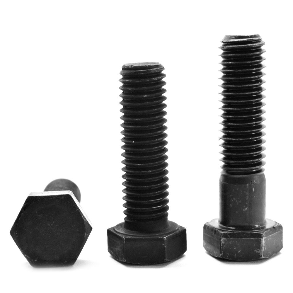 5/8x22-11 x 6x22 Coarse Thread Grade 5 Hex Cap Screw Medium Carbon Steel Black Oxide W400016