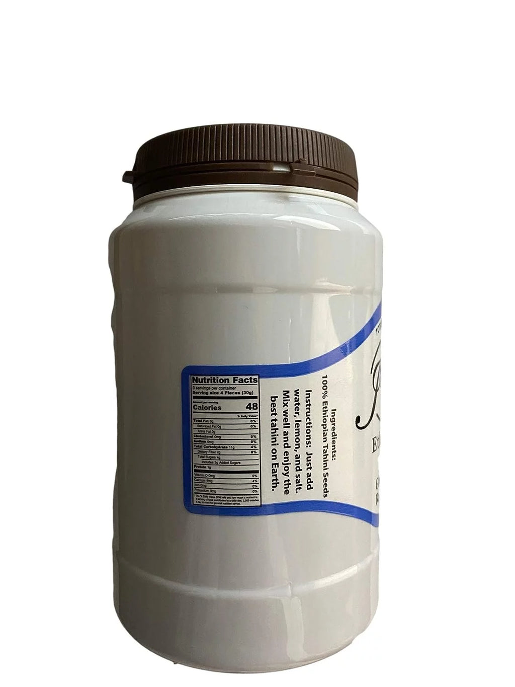 100% Natural Ethiopian Tahini 16 oz Pack Of 6 R12490