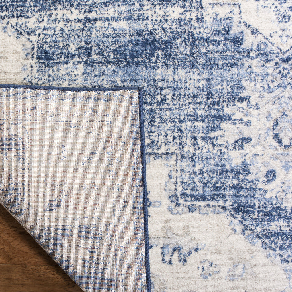 2' x 20' Floral Bordered Runner Rug T83913