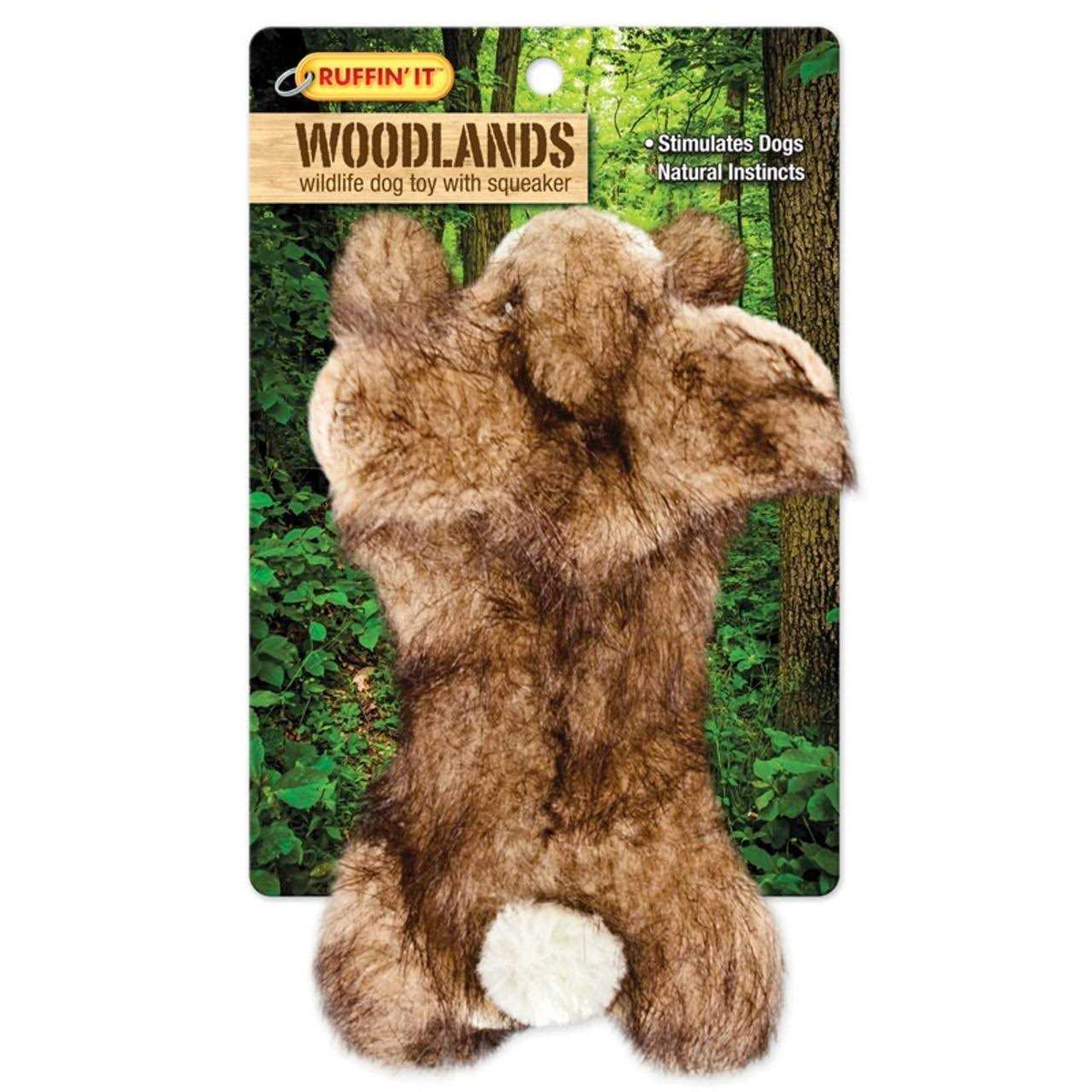 Woodlands Rabbit Plush Dog Toy E990