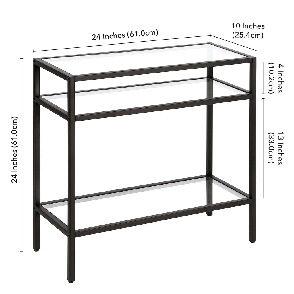 24" Wide Rectangular Side Table A184