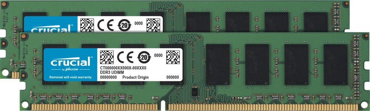 8GB DDR3 ECC UDIMM 240-Pin Memory Pack of 2 G826238