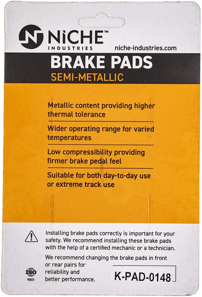 Semi-Metallic Brake Pad Set Pack of 2 F770597