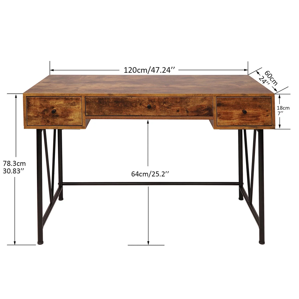 120cm Computer Desk J920