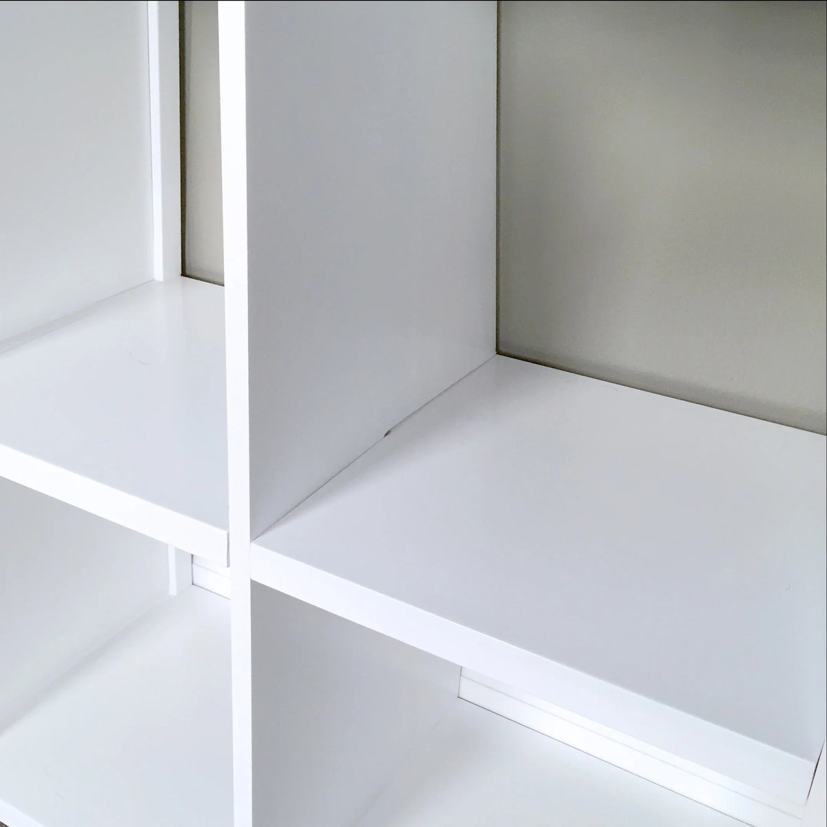 Solid Wood 9 Cube Storage Organizer White W792