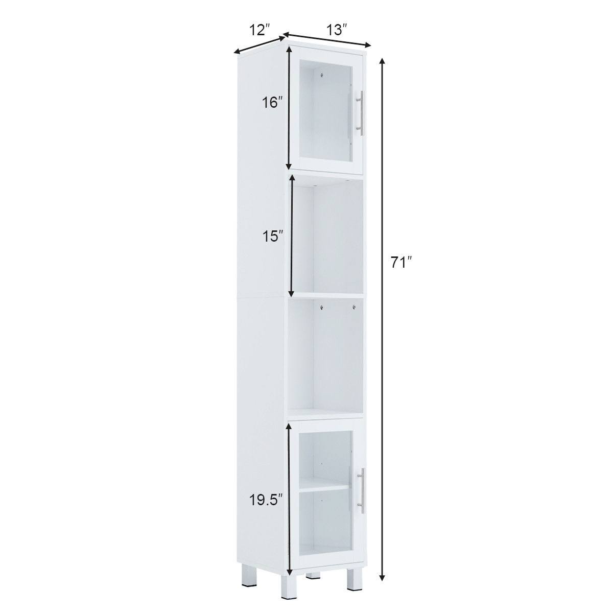 Tall Tower Storage Cabinet C687136