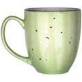 15 oz. Lime Porcelain Bistro Mug - 12/Case W172