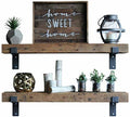Reclaimed Wood Shelves Set of Two S846