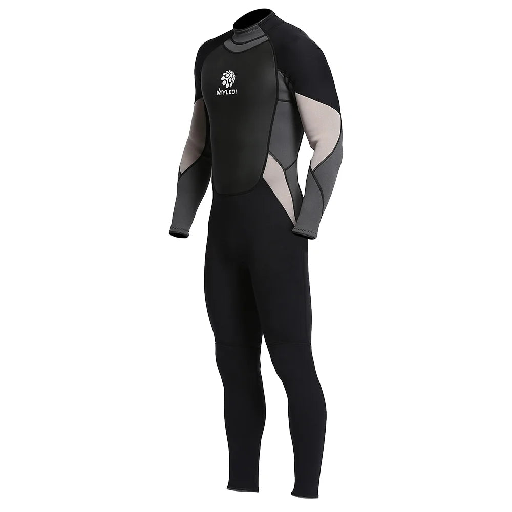 3mm Back Zip Full Body Wetsuit Jumpsuit F510