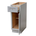 Gray Kitchen Base Cabinets 15x24x34.5 Inches E211
