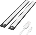 3 Pack Rechargeable Motion Sensor LED Under Cabinet Lights J36293