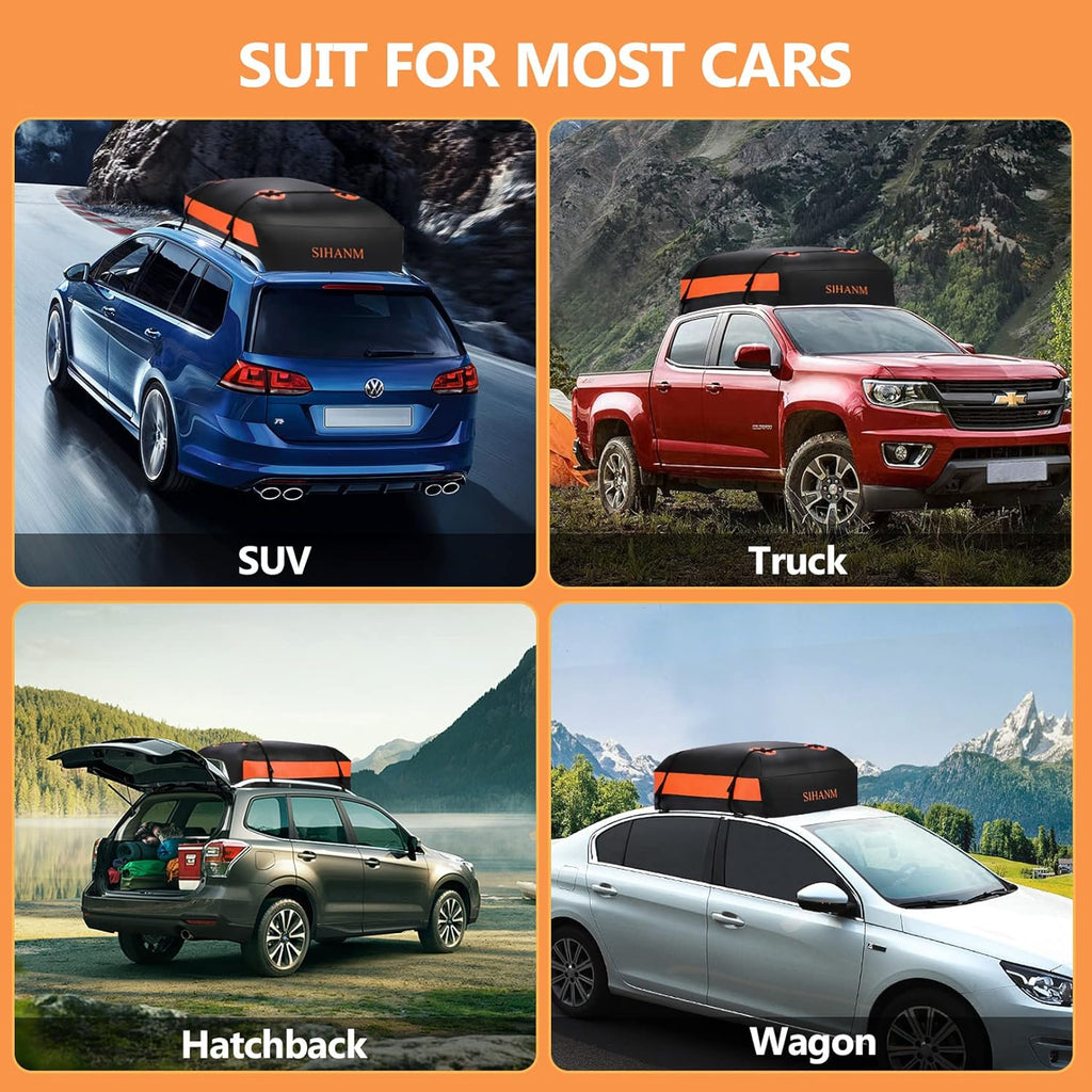 20 Cubic Feet Waterproof Rooftop Cargo Carrier T314088