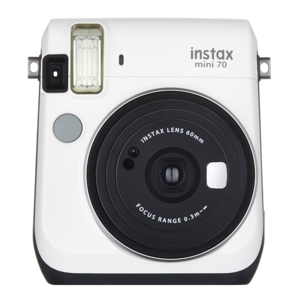 Moon White Instant Camera with 60mm Lens X5120