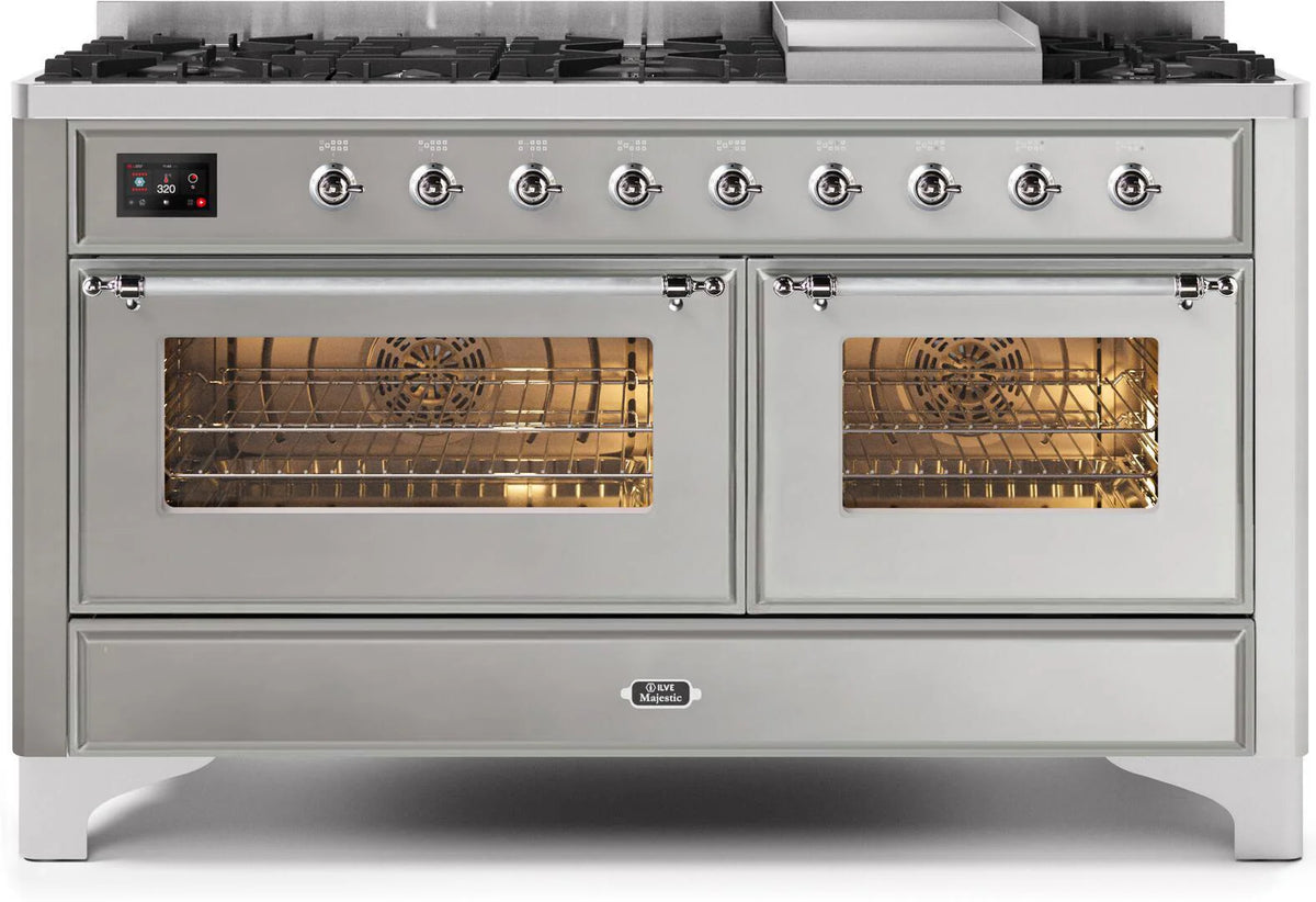 60 Dual Fuel Propane Gas Range in Stainless Steel S524906