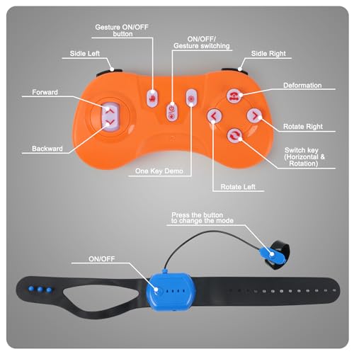 Gesture Sensing RC Stunt Car with Light & Music G872458