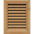 Unfinished Rough Sawn Western Red Cedar Vertical Gable Vent S960