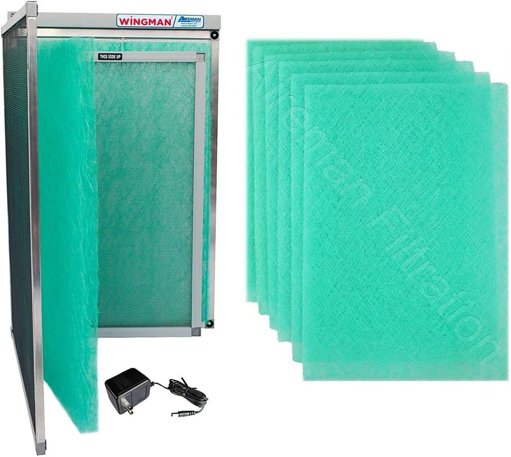 17x25x1 Electronic Air Filter with Year Supply of Replacement Pads X9854