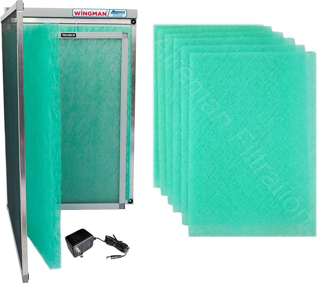 17x25x1 Electronic Air Filter with Year Supply of Replacement Pads X9854