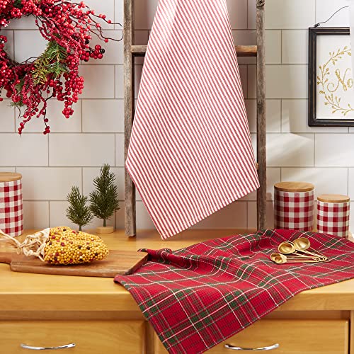 Vintage Christmas Kitchen Dish Towel Set, 18x28, 2 Piece W169