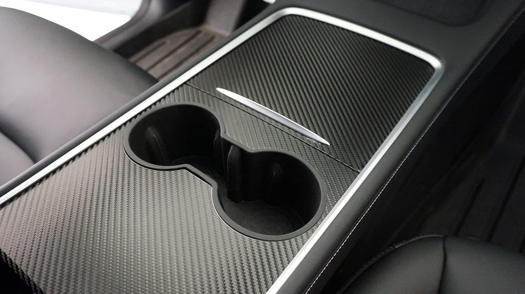 Carbon Fiber Center Console Vinyl Wrap A400675