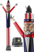 20-Feet Tall Air Dancers Inflatable Tube Man with 1 HP Sky Dancer Blower Q67527