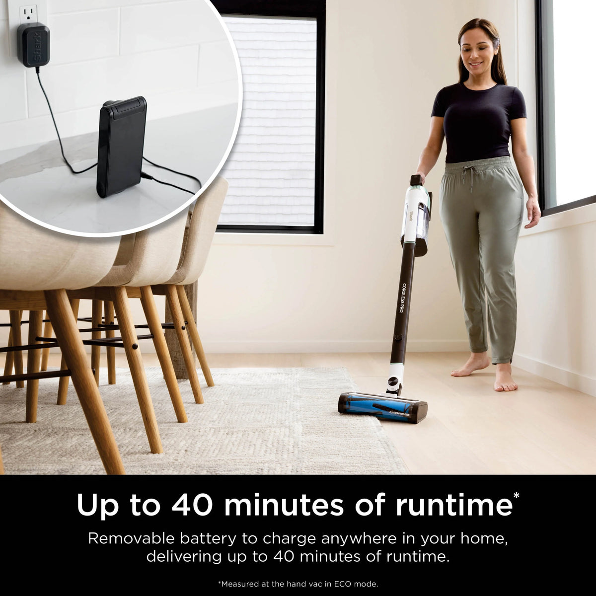 Cordless Stick Vacuum with HEPA Filtration Y64165