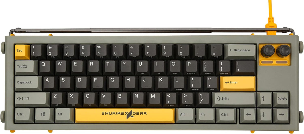 65% Mechanical Gaming Keyboard with White LED Backlit, Wireless and Bluetooth M695