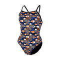 Blue Orange V Back E674