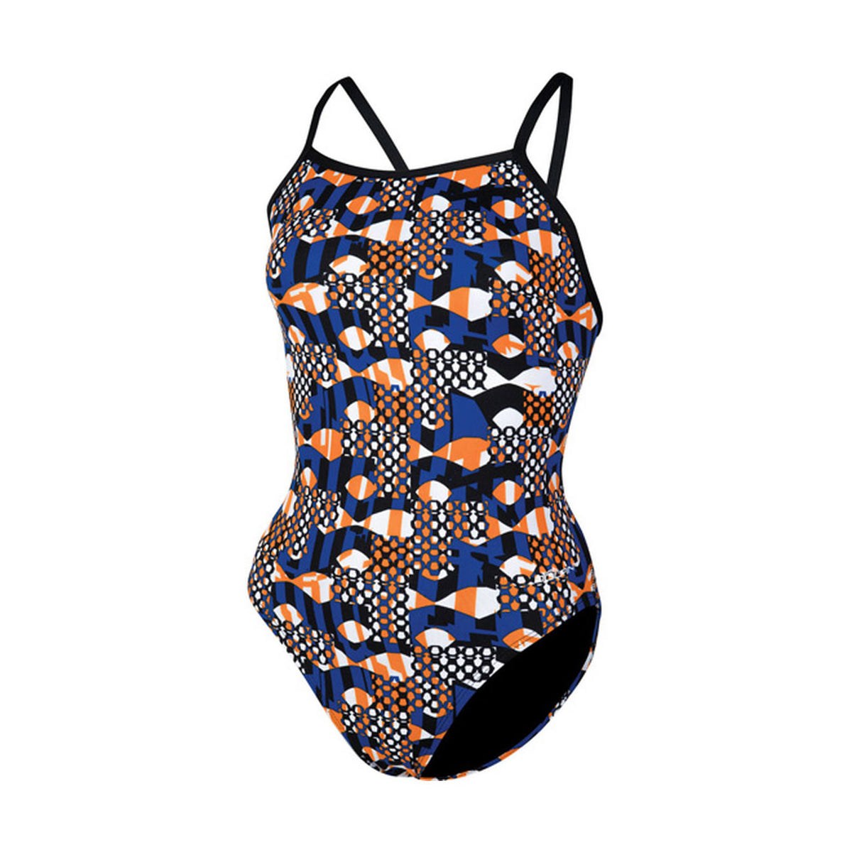 Blue Orange V Back E674