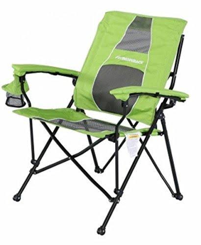 Camo Folding Camping Chair with Lumbar Support U748960