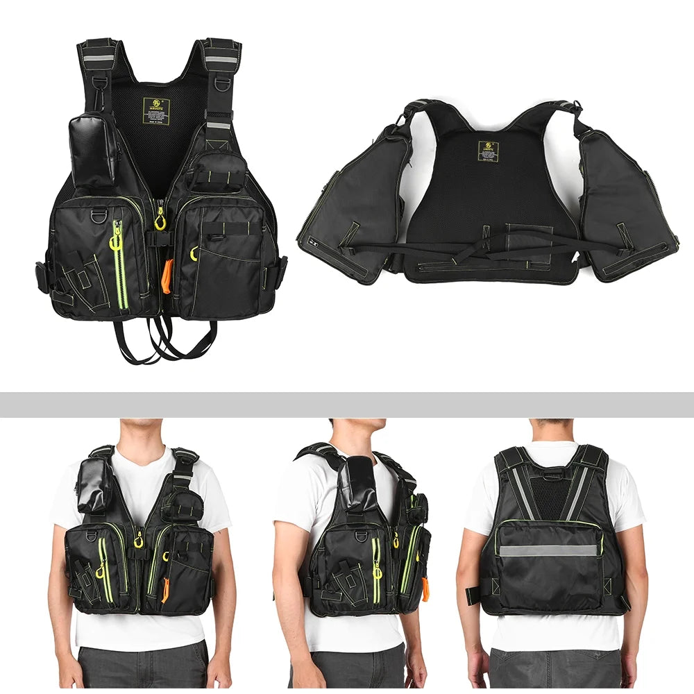 Fishing Floatation Vest Waistcoat Q630