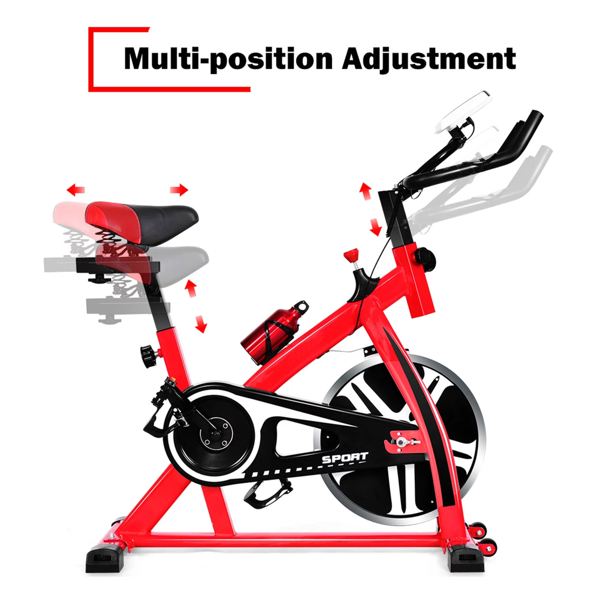 Exercise Bike with Adjustable Resistance C75755