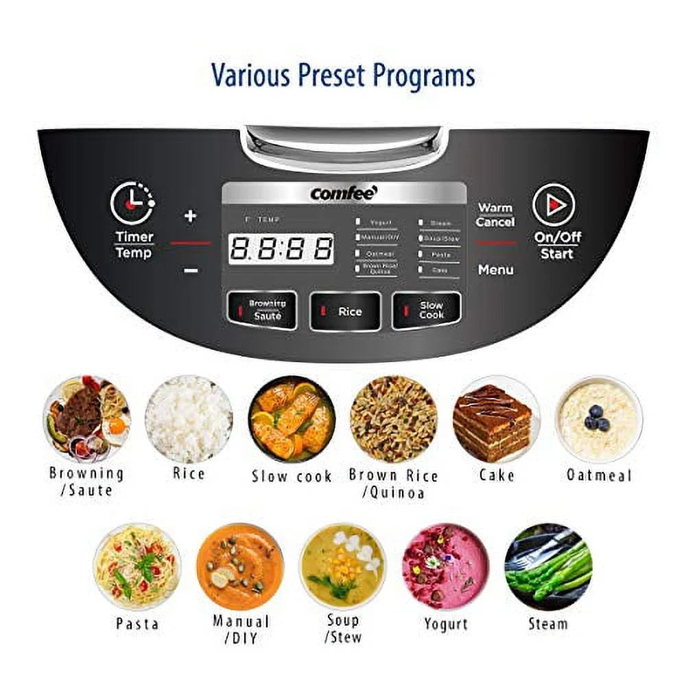 5.2Qt Programmable All-in-1 Multi Cooker F95516