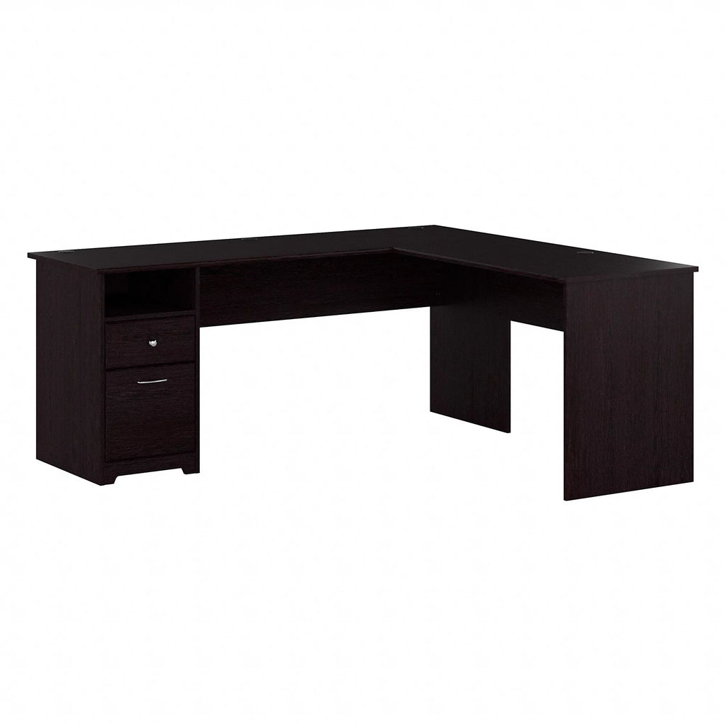 72W L Shaped Computer Desk with File F889510