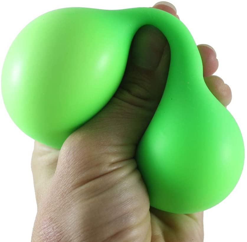2 Stretchy Squishy Squeeze Stress Balls Sensory Fidget Toy K832