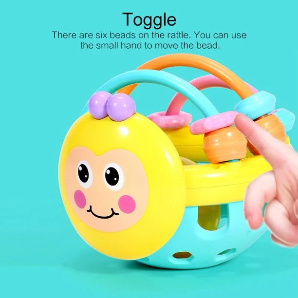 Sensory Teether Toy Silicone Rattle Ball H404966