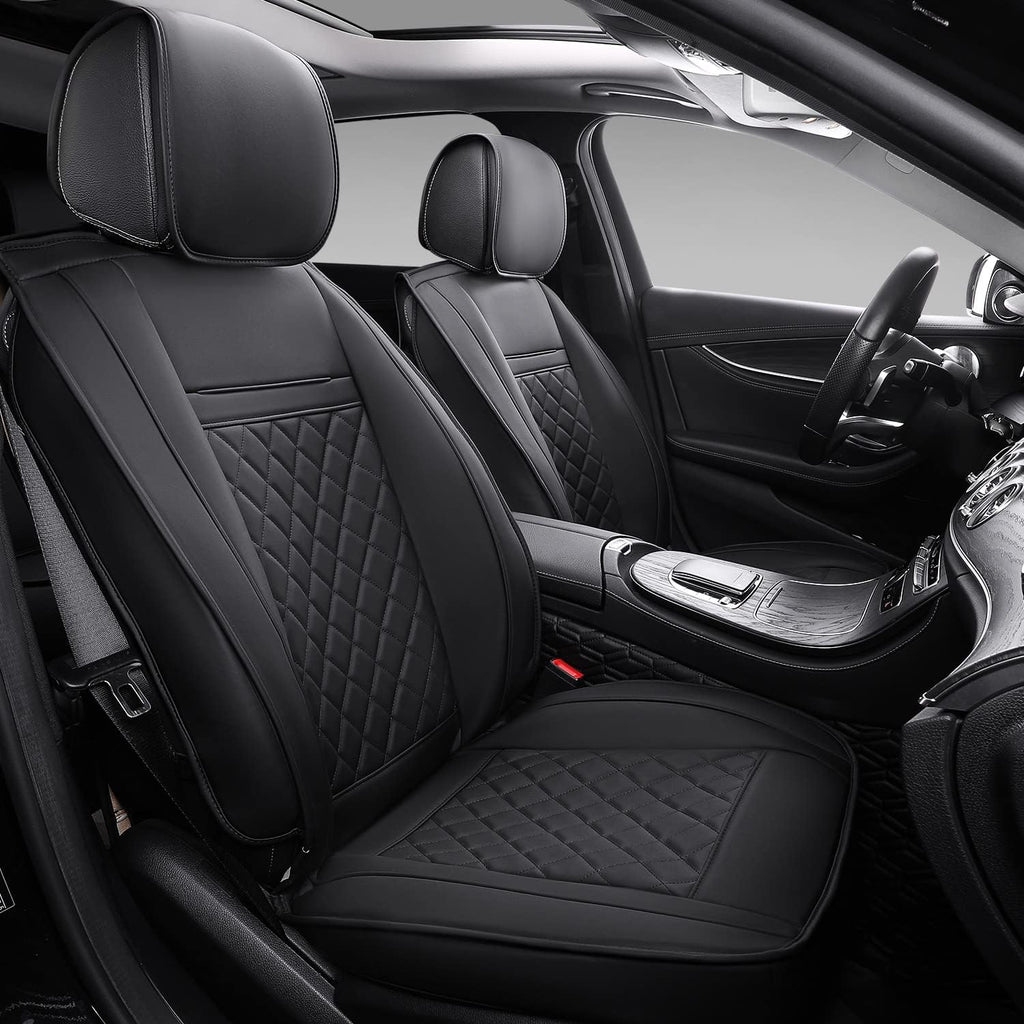 Black Universal Car Seat Covers Full Set H3218