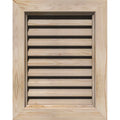 Primed Vertical Gable Vent U6086