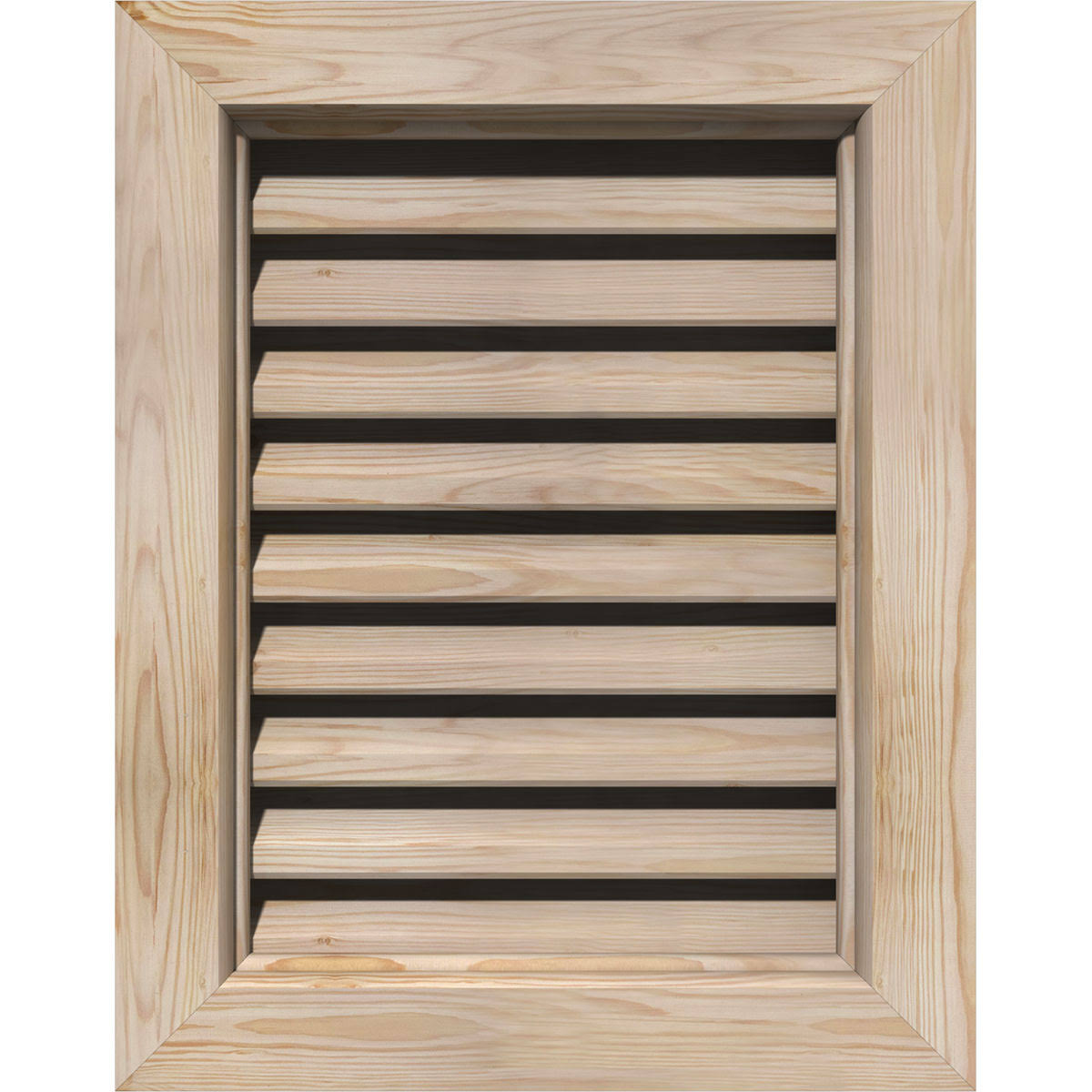 Primed Vertical Gable Vent U6086