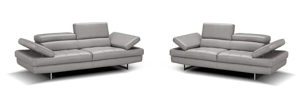 Leather Loveseat K6444