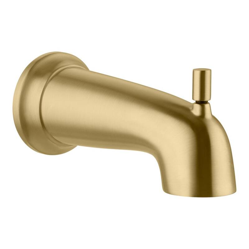 Single-Handle 1-Spray Tub and Shower Faucet 1.8 GPM Matte Gold P169549