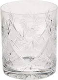 Set Of 6 11-Oz Crystal Whiskey Glasses Q62422