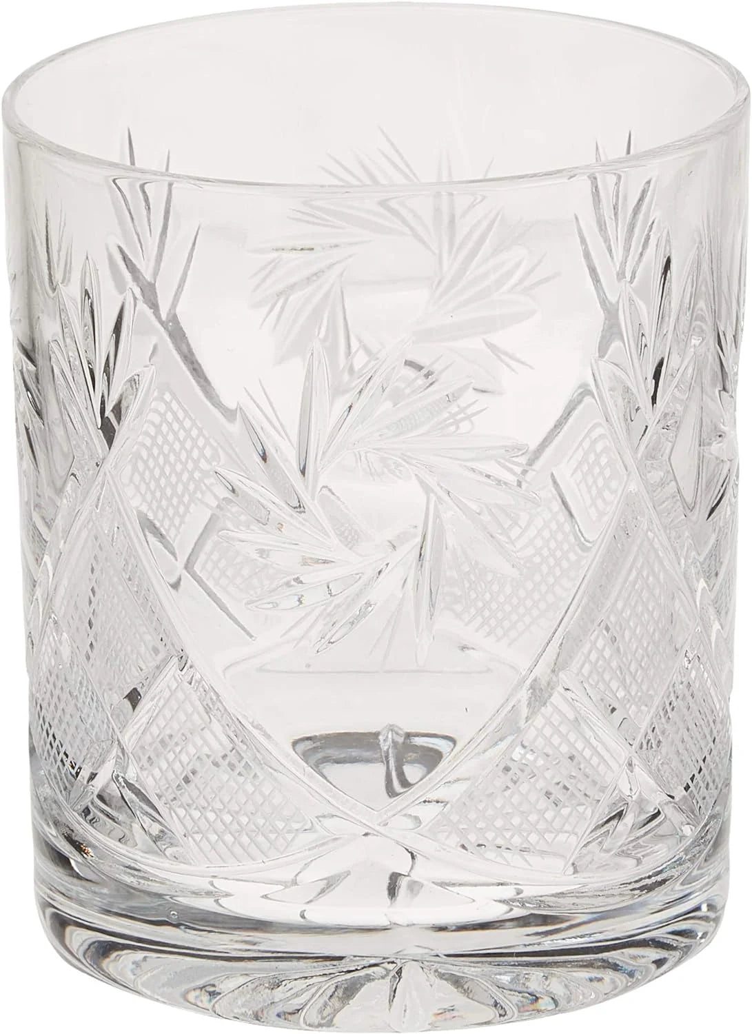 Set Of 6 11-Oz Crystal Whiskey Glasses Q62422