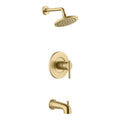 Single-Handle 1-Spray Tub and Shower Faucet 1.8 GPM Matte Gold P169549