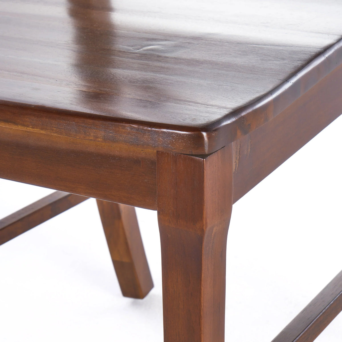 Acacia Wood and Metal 7 Piece Dining Set C60003